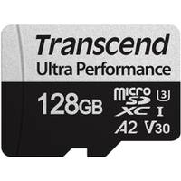 Transcend microSDXC 340S 128 GB met adapter