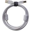 UDG U95001WH audio kabel USB 2.0 A-B recht wit 1m