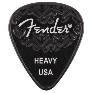 Fender Wavelength Picks 351 Heavy Black plectrumset (6 stuks)