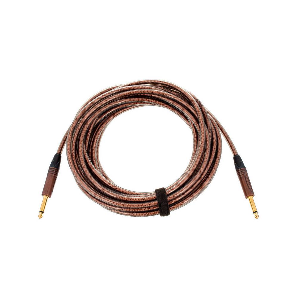 Cordial CSI9PP-METAL ENCORE 6.3 TS jack - 6.3 TS jack recht instrumentkabel 9m