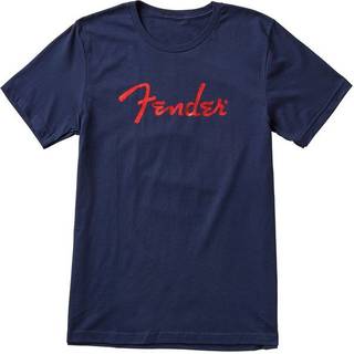 Fender Foil Spaghetti Logo T-shirt L