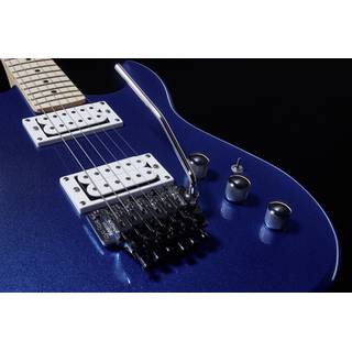 Kramer Guitars Original Collection Pacer Classic Radio Blue Metallic elektrische gitaar met top-mounted Floyd Rose Special
