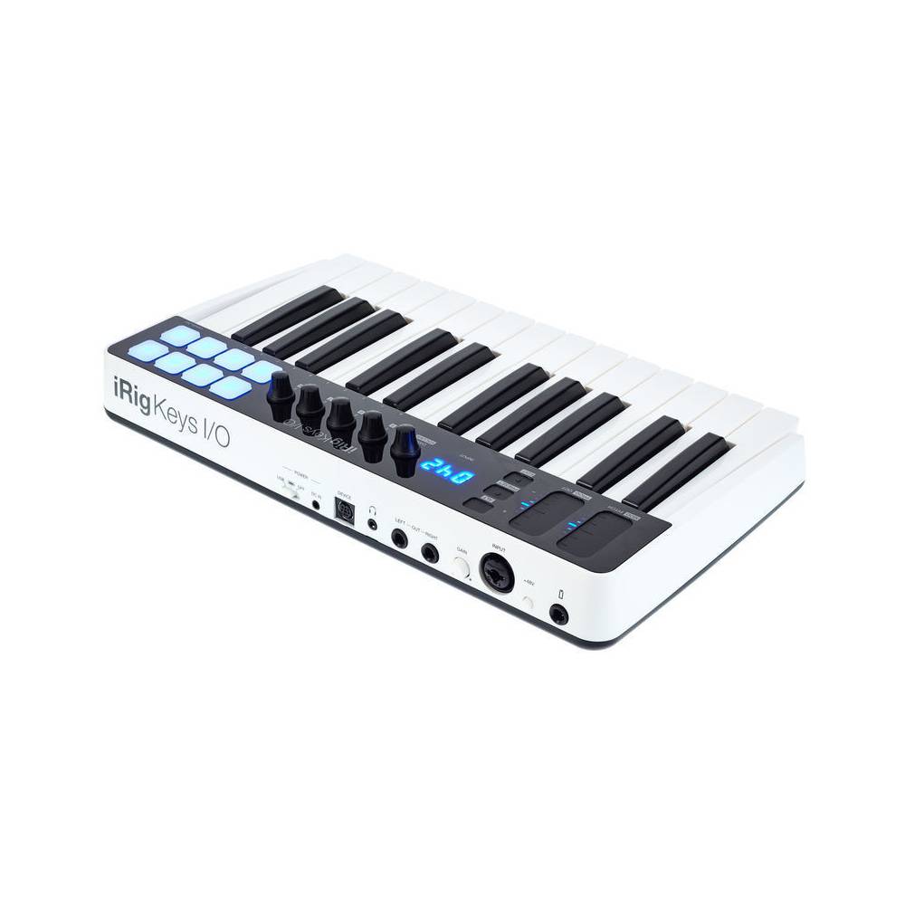 IK Multimedia iRig Keys I/O 25 MIDI-keyboard met audio-interface