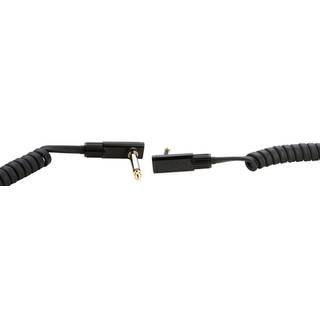 RockBoard Coiled Series Flat Patch Cable zwart 1.5 m