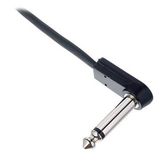 Cordial EI0.10RR Elements patch kabel plat 2x haakse 6.3mm TS jack - 10 cm