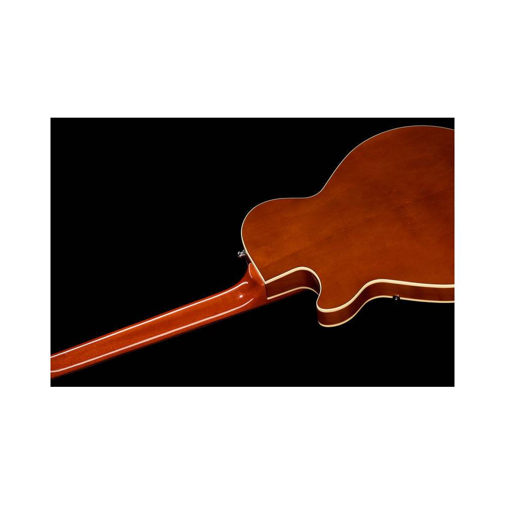 GODIN Montreal Premiere - Thin-line, Semi-hollow body Sunburst HG