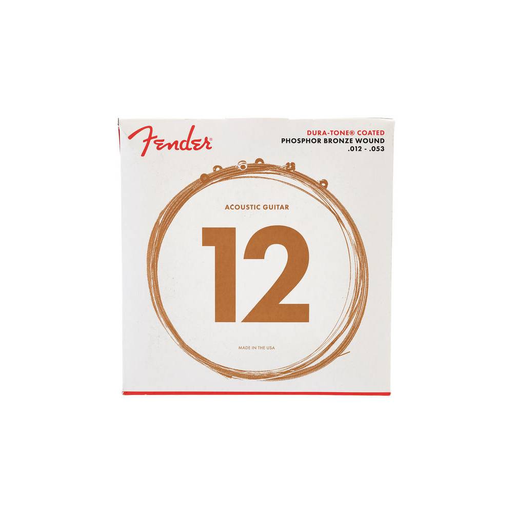 Fender 860L Dura-Tone Phosphor Bronze Coated snarenset western