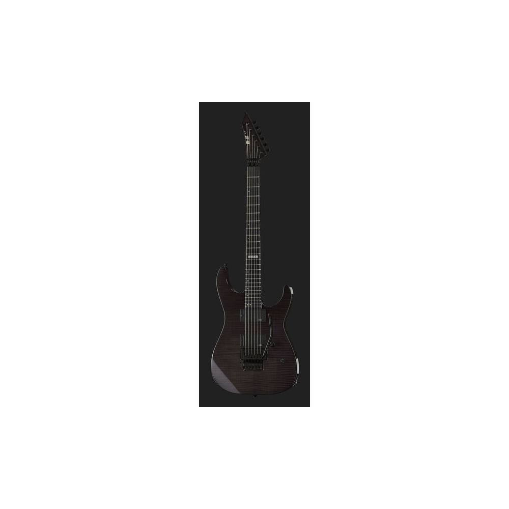 ESP E-II M-II FM See Thru Black met koffer