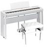 Yamaha P-515WH digitale piano wit + onderstel wit + pedaal-unit + pianobank