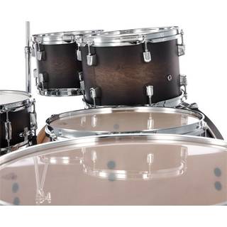Pearl DMP926S/C262 Decade M. Satin Black Burst 6-delig drumstel