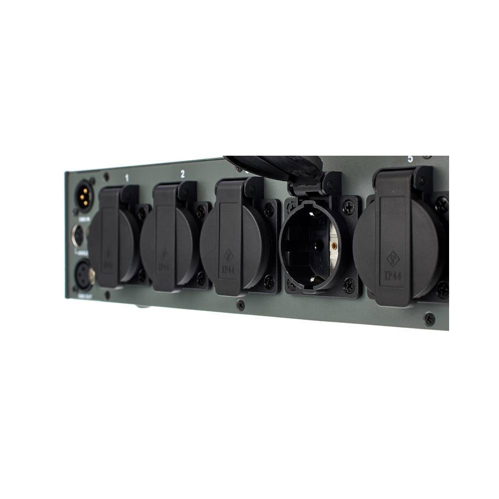 Showtec DDP-610S 6-kanaals digitaal dimmerpack schuko