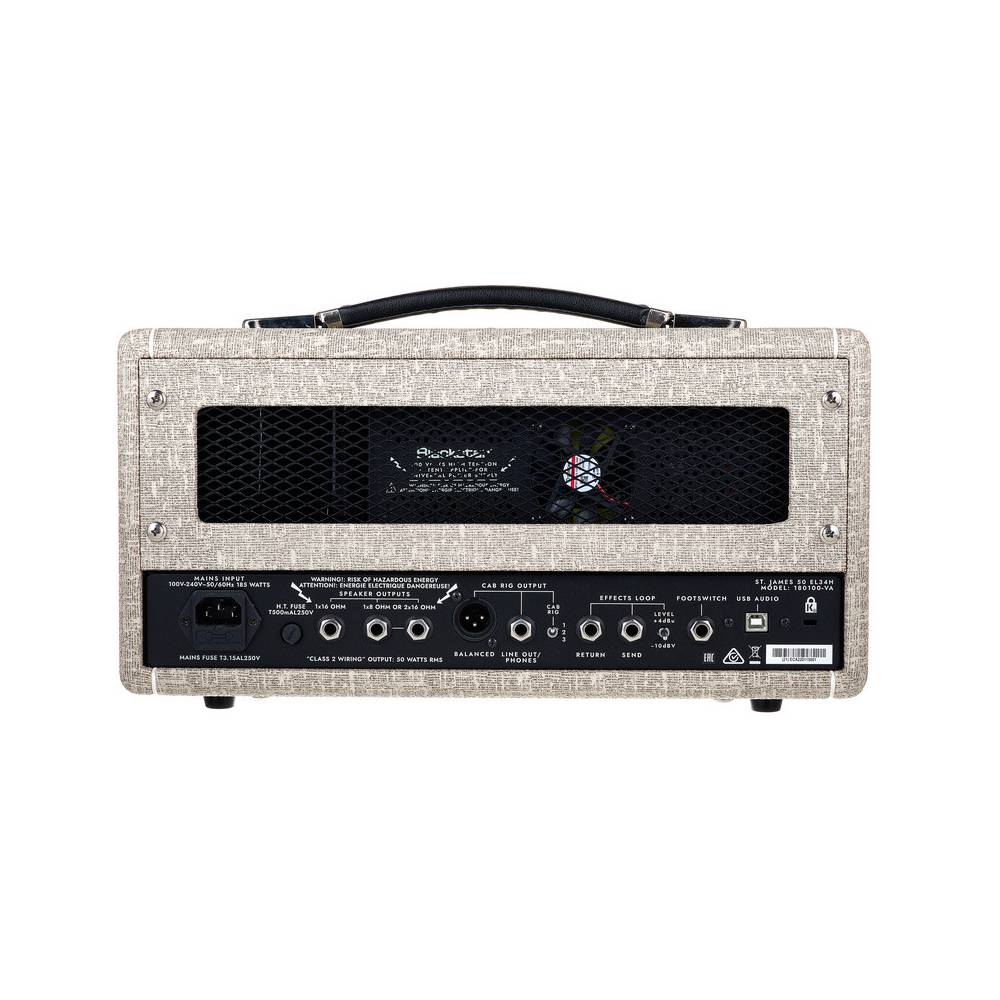 Blackstar ST. JAMES 50/EL34H Fawn buizen gitaarversterker top
