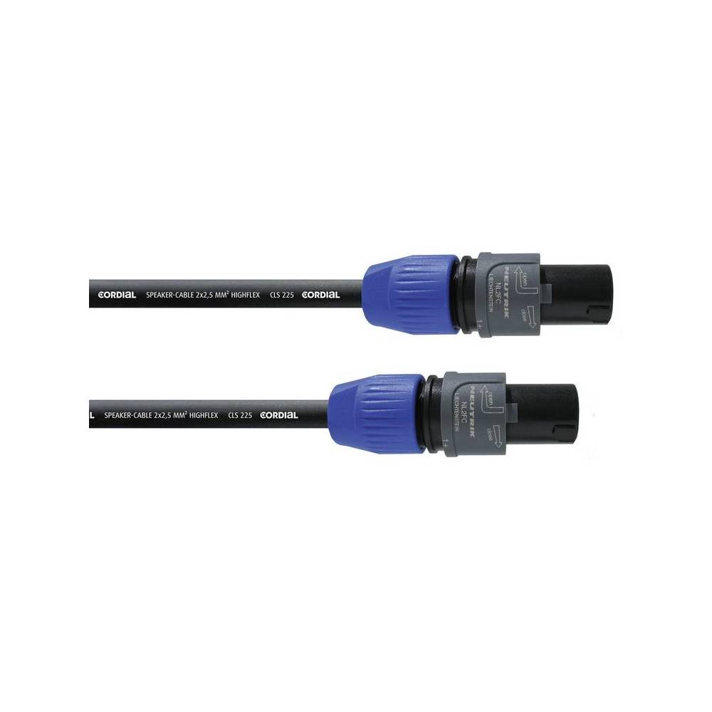 Cordial CPL 10 LL2 speakON 2p - speakON 2p speakerkabel 10 m