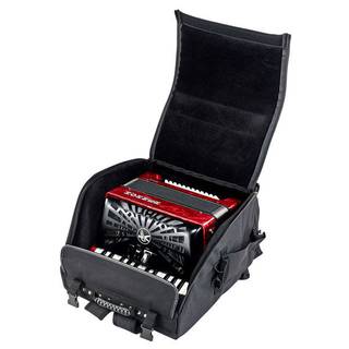 Hohner Bravo II 60 Rood, Silent Key accordeon