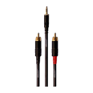 Cordial CFY 3 WCC minijack naar tulp 3m