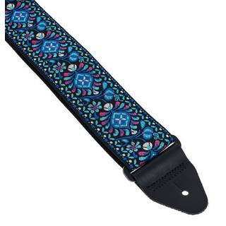 Ernie Ball 4097 Indigo Orchid Jacquard Strap gitaarband