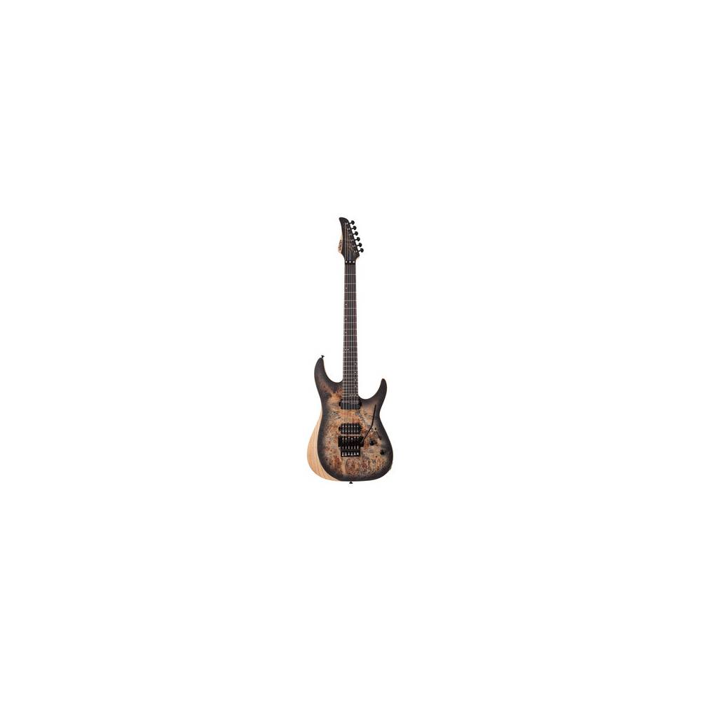 Schecter Reaper-6 FR S Satin Charcoal Burst