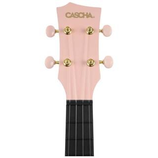 Cascha HH 2288 carbon fiber concert ukelele set roze