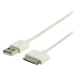 Valueline iPhone kabel wit 1 meter