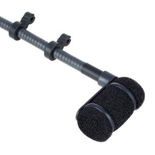 Audio Technica ATM350W microfoon met houtblazer-bevestiging