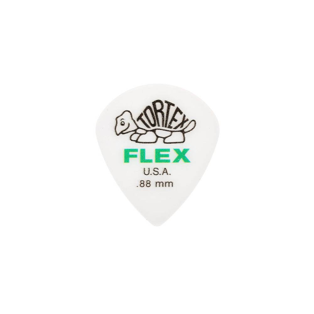 Dunlop 466P100 Tortex Flex Jazz III XL Pick 1.0 mm plectrumset (12 stuks)
