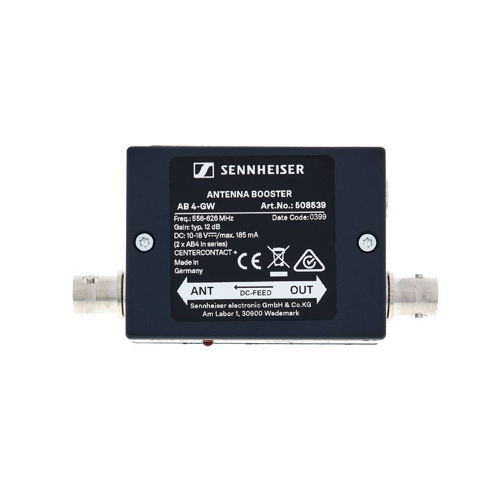 Sennheiser AB 4-GW antenne booster (558 - 626 MHz)