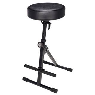 Konig & Meyer 14060 lederen kruk voor musici (zwart)