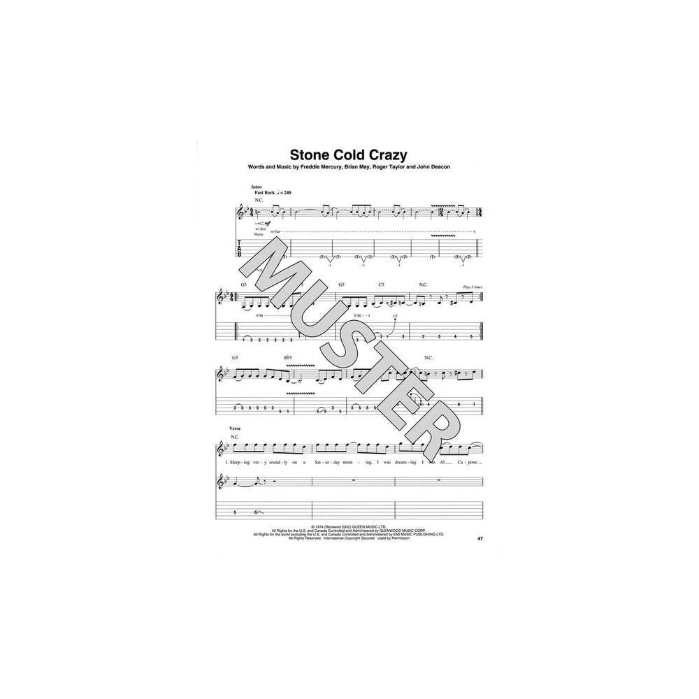 Hal Leonard Guitar Play Along Volume 112 Queen