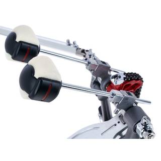 Pearl P-1032R Eliminator Solo Red dubbel bassdrumpedaal