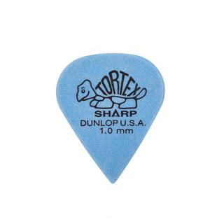 Dunlop 412P100 Tortex Sharp Pick 1.0 mm plectrumset (12 stuks)