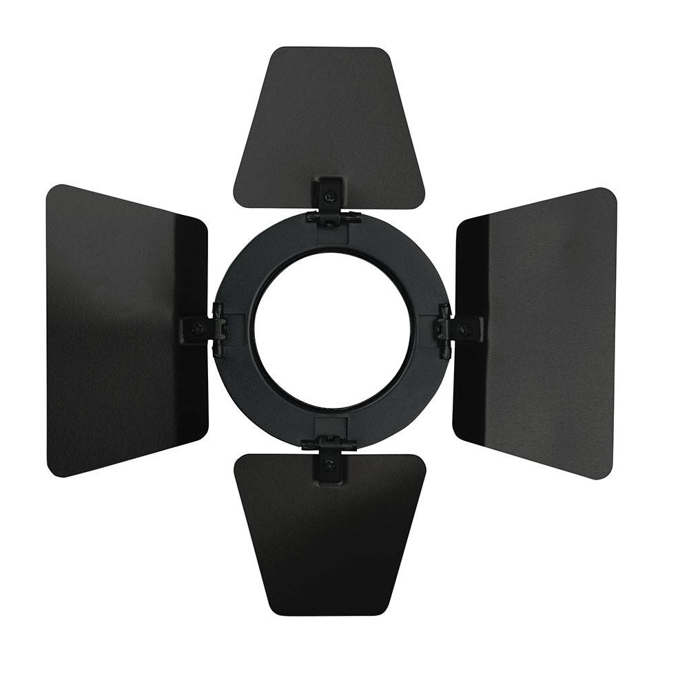 Showtec zwarte barndoor voor de Par 20