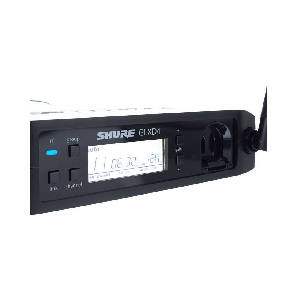 Shure GLX-D14-MX53 Digitaal draadloos headset microfoonsysteem