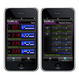 Visual Productions Cuelux Visual Cuecable DMX software-interface