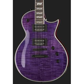 ESP LTD Deluxe EC-1000FM See Thru Purple