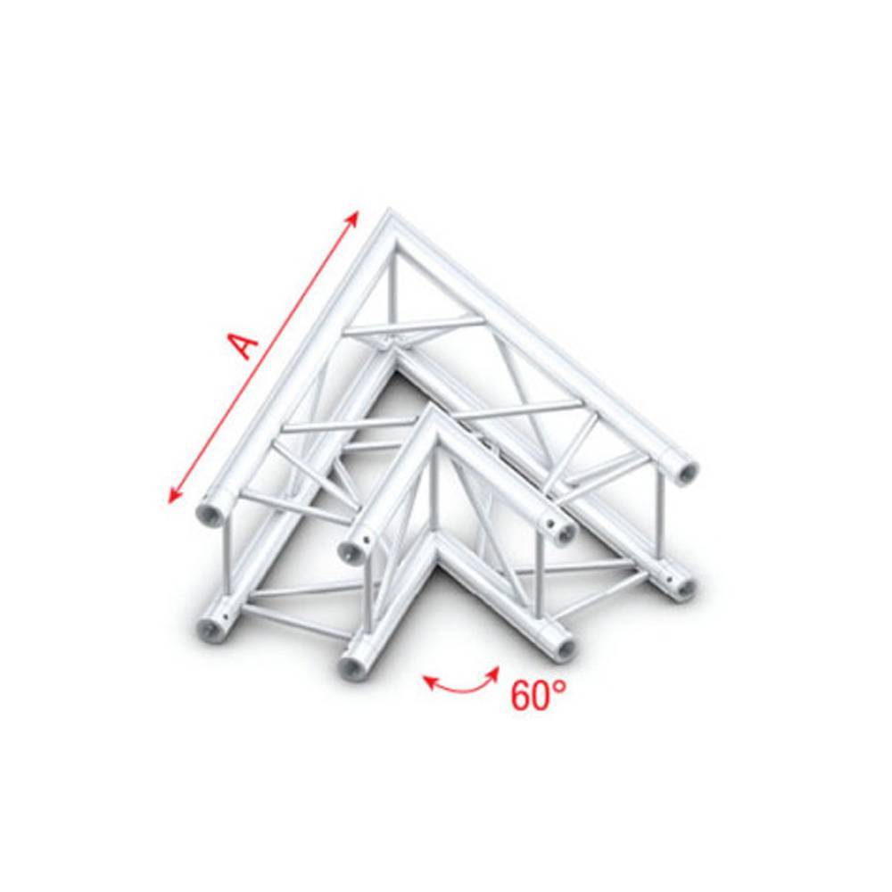 Showtec PQ30 Vierkant truss 002 hoek 60g