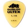 Dunlop 421P114 Ultex Standard Pick 1.14 mm plectrumset (6 stuks)