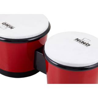 Nino Percussion NINO19R 6.5 en 7.5 inch bongoset rood