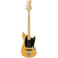 Fender Mustang Bass PJ Butterscotch Blonde MN Limited Edition elektrische basgitaar