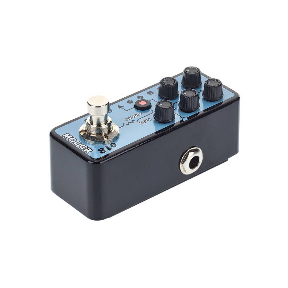 Mooer Micro Preamp 018 Custom 100 overdrive effectpedaal
