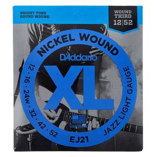 D'Addario EJ21 snarenset voor elektrische gitaar