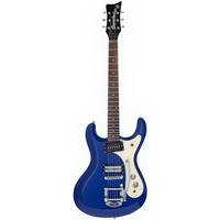 Danelectro 64 Metallic Blue elektrische gitaar