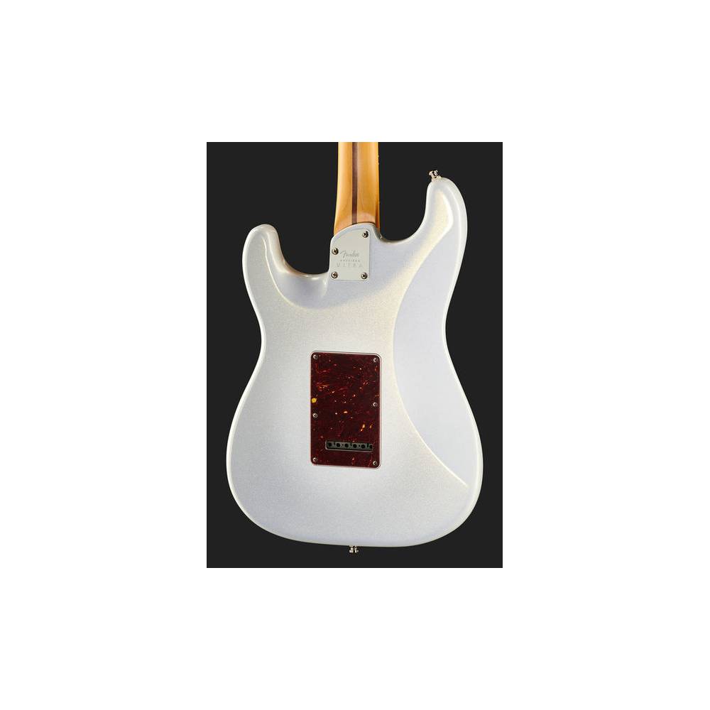 Fender American Ultra Stratocaster Arctic Pearl RW met koffer