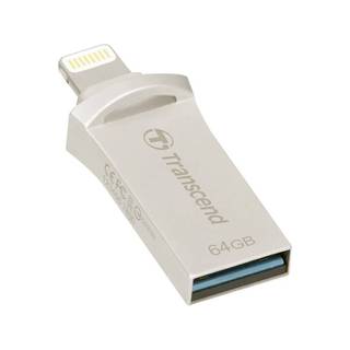 Transcend JetDrive Go 500 Silver 64GB USB 3.1 stick voor iPhone