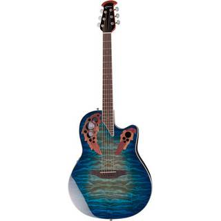 Ovation CE48P-RG Celebrity Exotic Super Shallow Regal to Natural elektrisch-akoestische westerngitaar