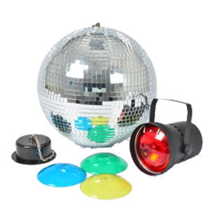 Discoset II met 30cm spiegelbol