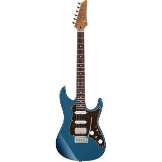 Ibanez AZ2204N Prestige Prussian Blue Metallic elektrische gitaar met koffer