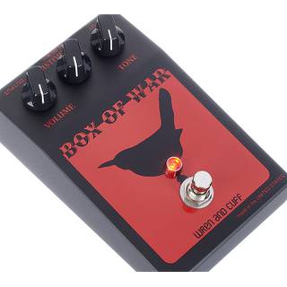 Wren and Cuff Box of War Reissue OG Black-Red Fuzz effectpedaal
