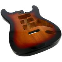 Fazley 10926 FST 3-Color Sunburst losse body voor elektrische ST-stijl gitaar