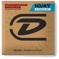 Dunlop DAP1047J Phosphor Bronze Light 10-47 12-string snarenset