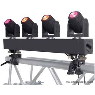 Cameo Hydrabeam 400RGBW 4 RGBW moving-heads op bar